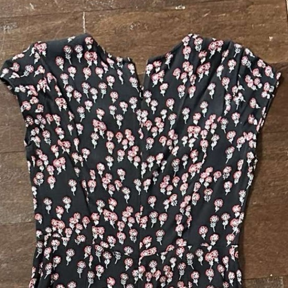 Free People-Corrie midi floral dress-size 0 new without tags - Picture 10 of 12
